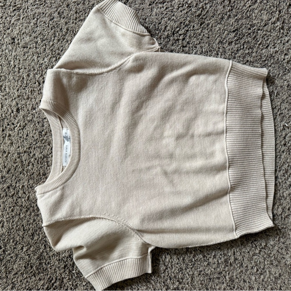 Aeropostale knit crop top M